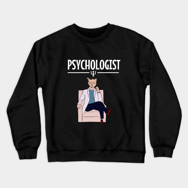Psychologist psychology lovers Crewneck Sweatshirt by cypryanus